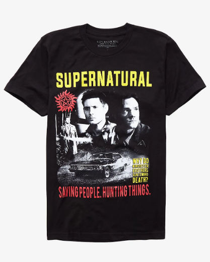 hot topic supernatural end of the road